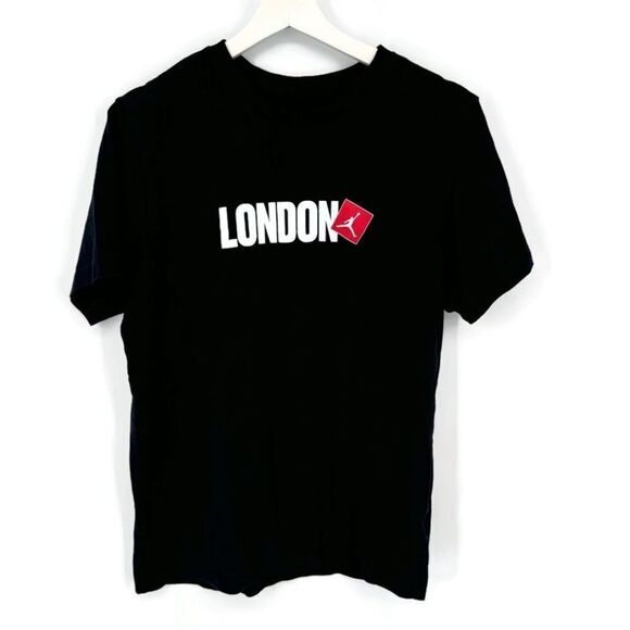 Air‎ Jordan London Block T-Shirt Black Small - Picture 1 of 7